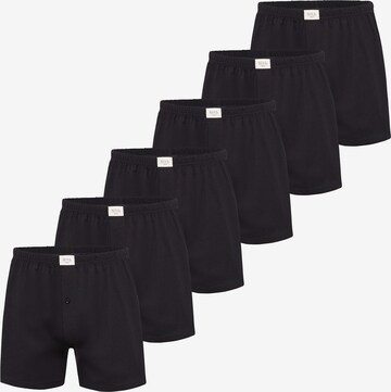 Phil & Co. Berlin Boxer shorts ' Jersey Loose Fit ' in Black: front