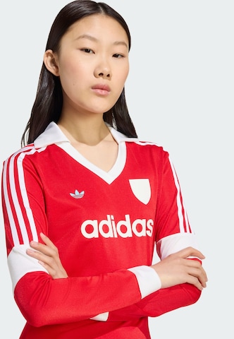 ADIDAS ORIGINALS Jurk 'FOOTIE' in Rood