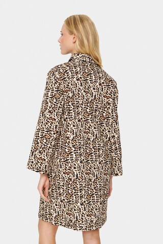 SAINT TROPEZ Kleid  'Zeeka' in Beige