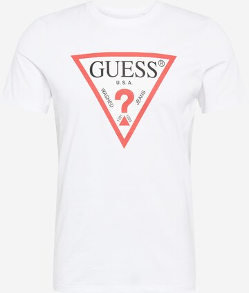 Maglietta di GUESS in bianco: frontale