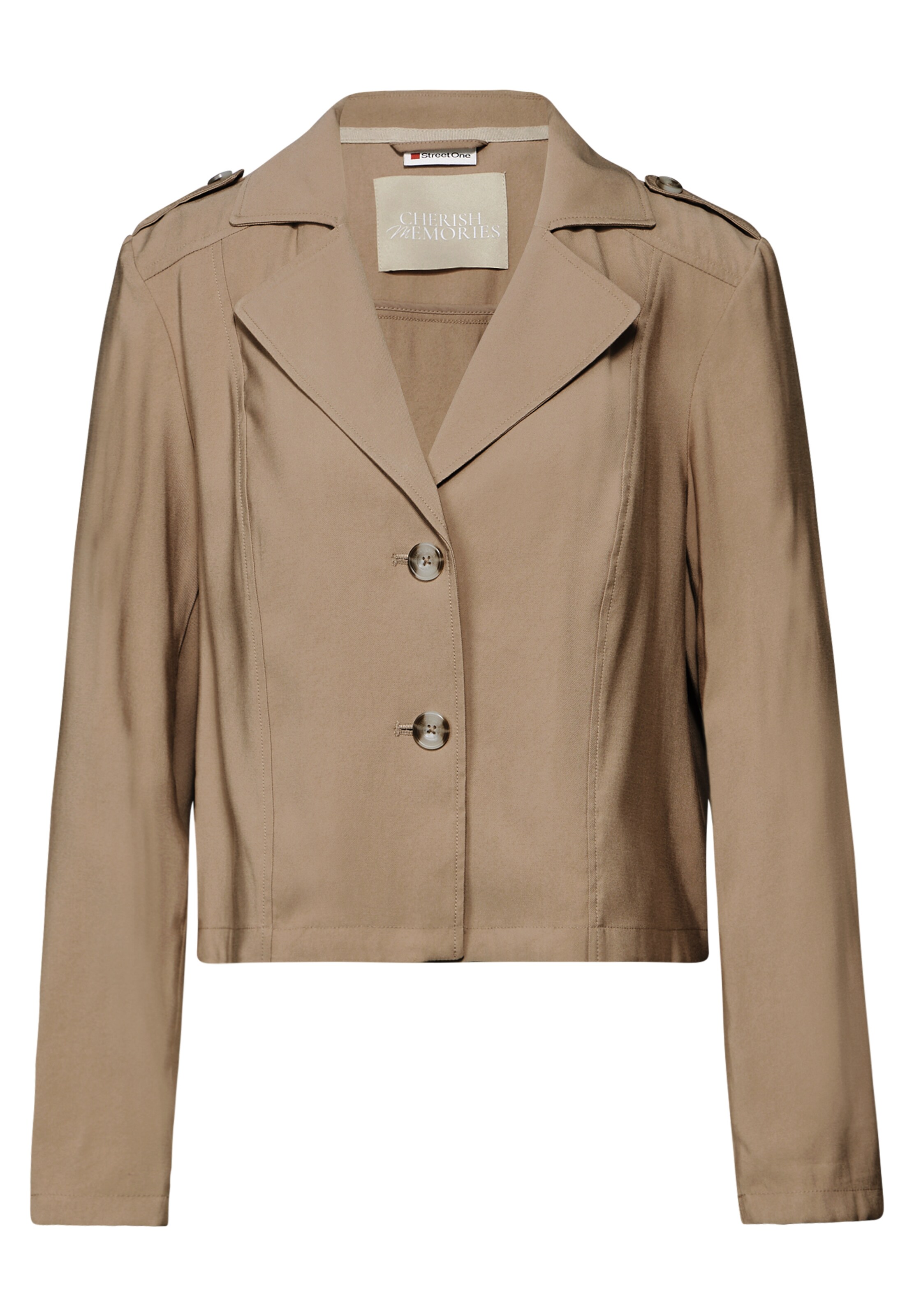 STREET ONE Between-Season Jacket in Beige: front