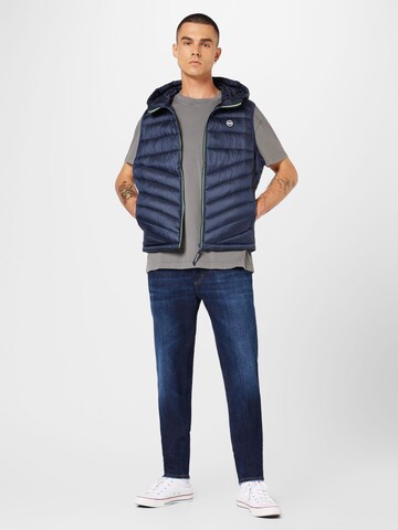 Gilet 'HERO' JACK & JONES en bleu