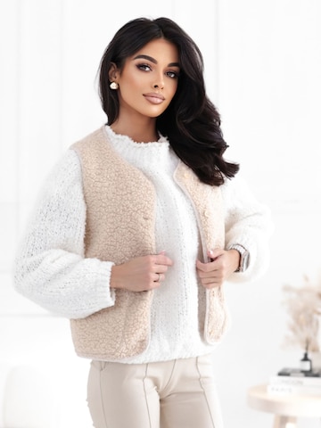 Madnezz House Vest i beige