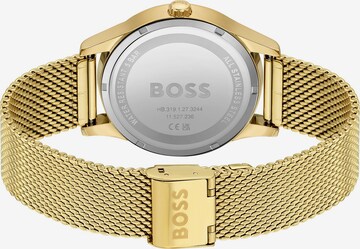 BOSS Analogové hodinky – zlatá