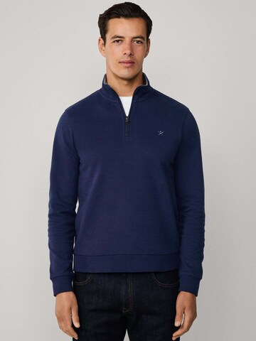 Sweat-shirt Hackett London en bleu : devant