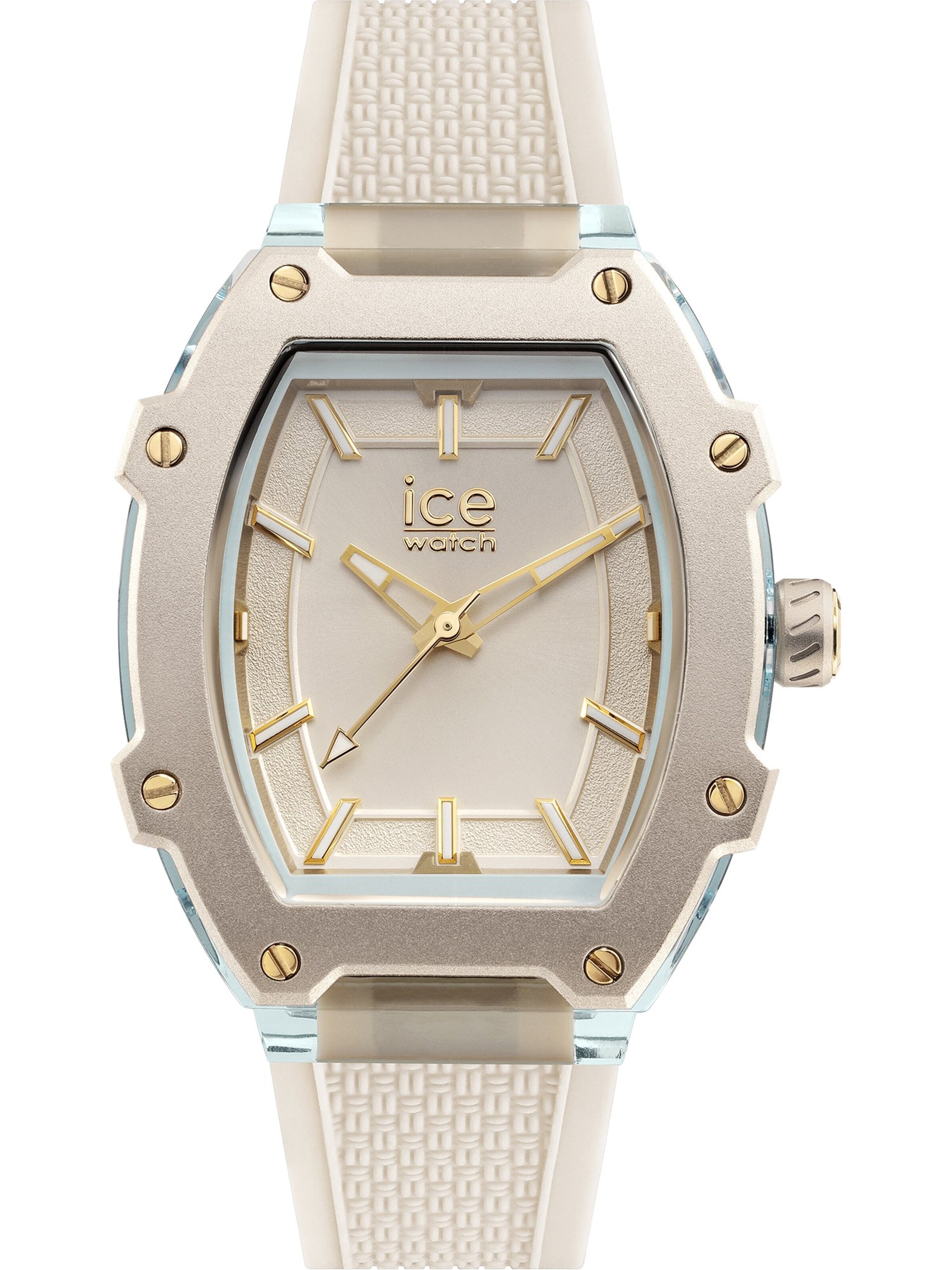 ICE WATCH Analoguhr in Beige: Vorderseite
