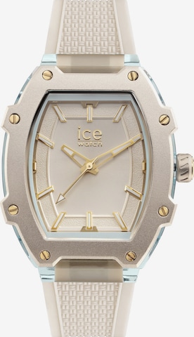 ICE WATCH Analoguhr in Beige: Vorderseite