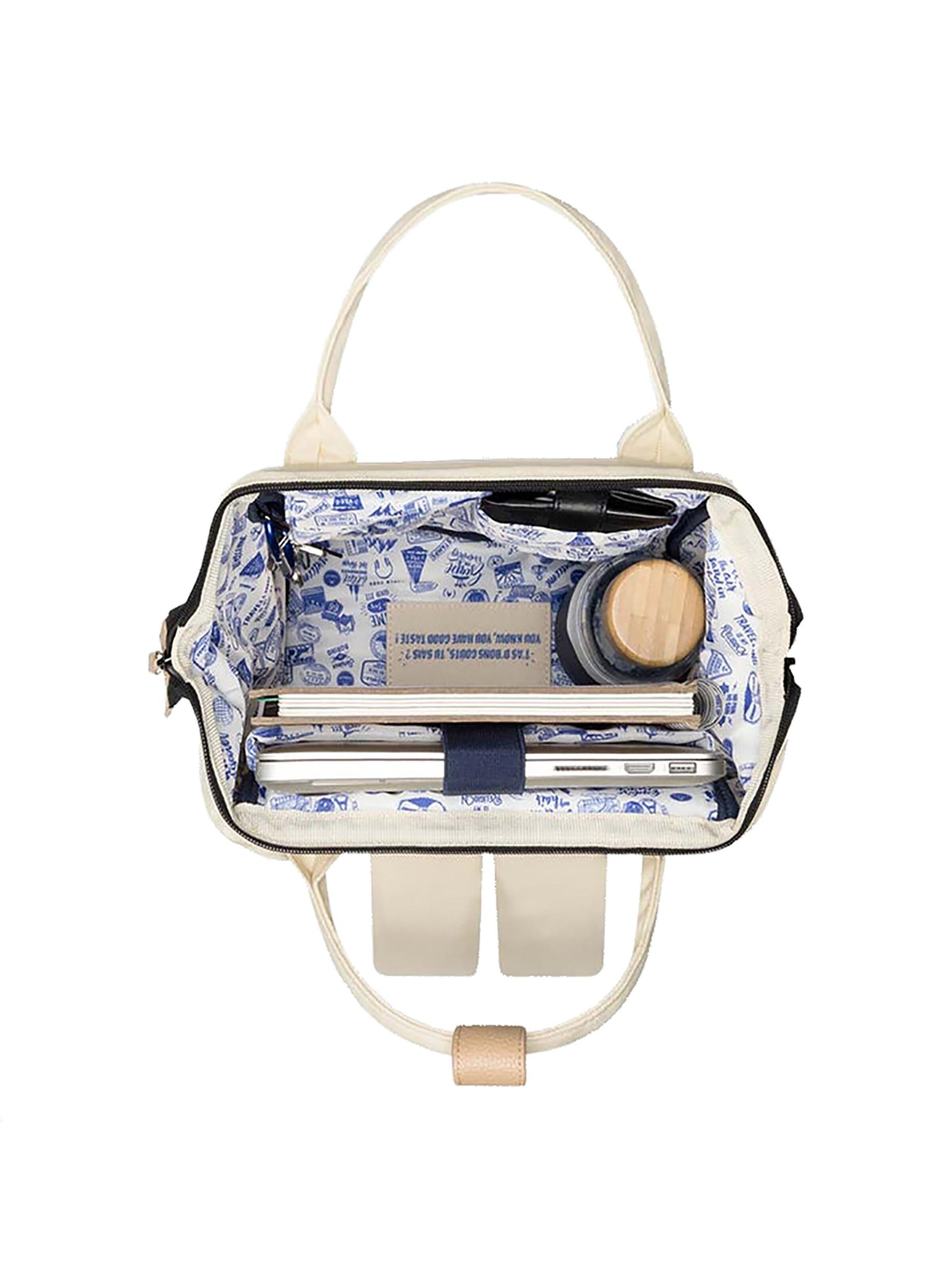 Cabaia Rucksack 'Cape Town S' in Beige