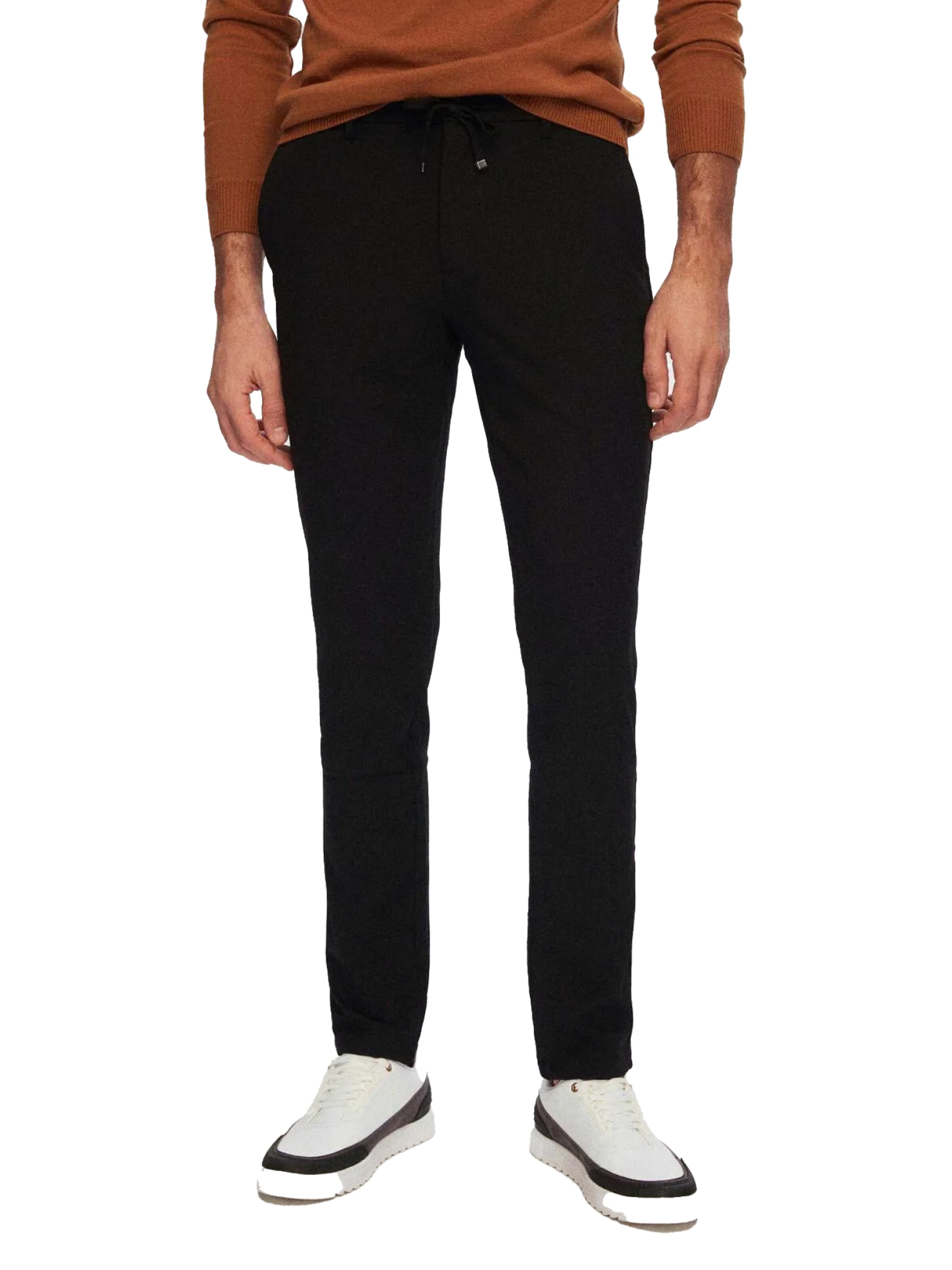 D’S Damat Regular Broek in Blauw: voorkant