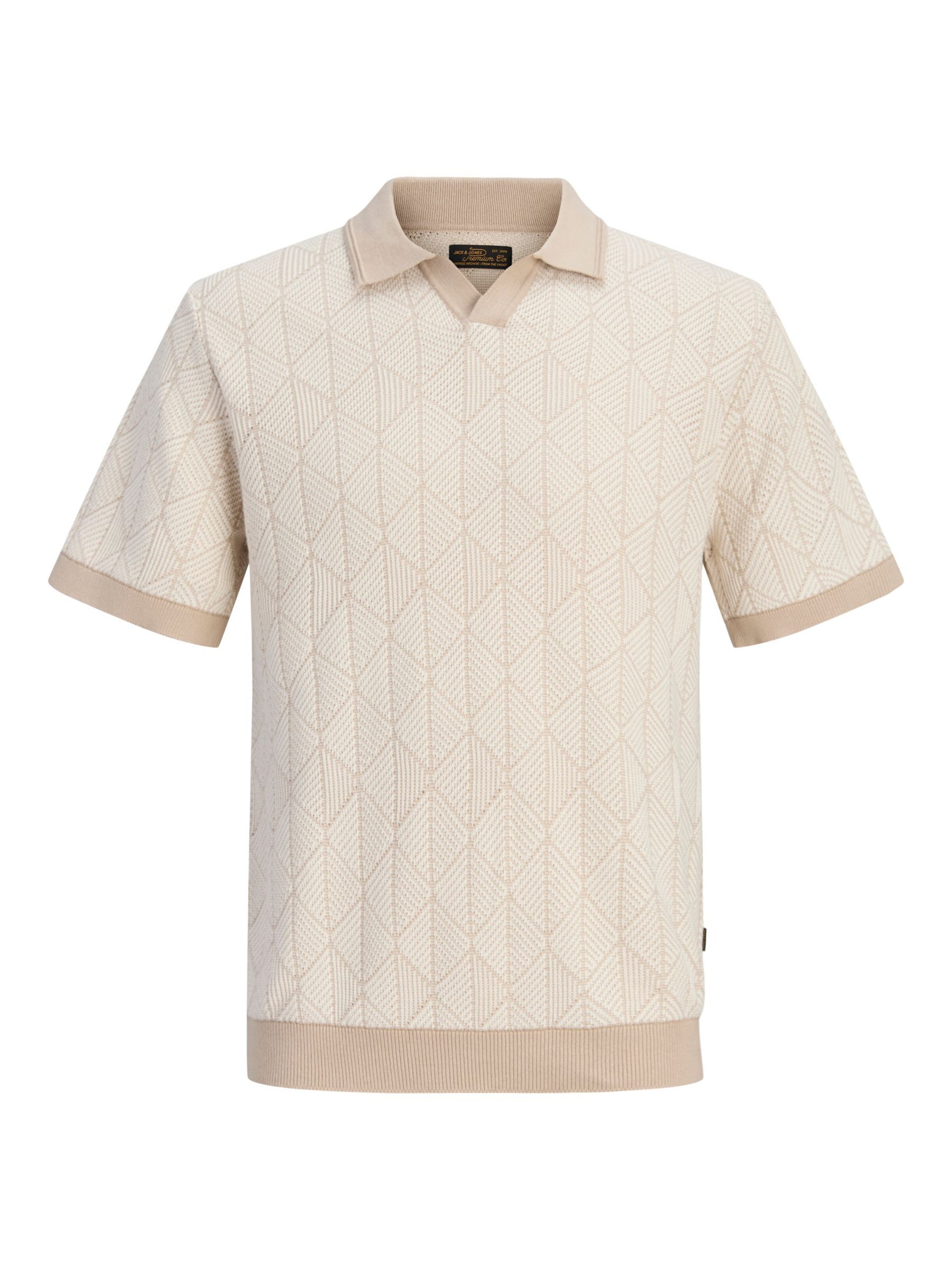 Jack & Jones Premium Sweater 'JPRBLublake' in Beige: front
