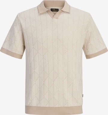 Jack & Jones Premium Sweater 'JPRBLublake' in Beige: front