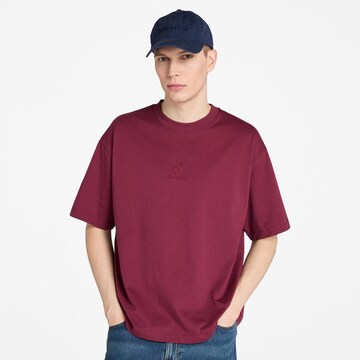 TIMBERLAND Shirt in Red: front