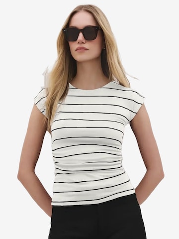 T-shirt No Matter What en blanc : devant