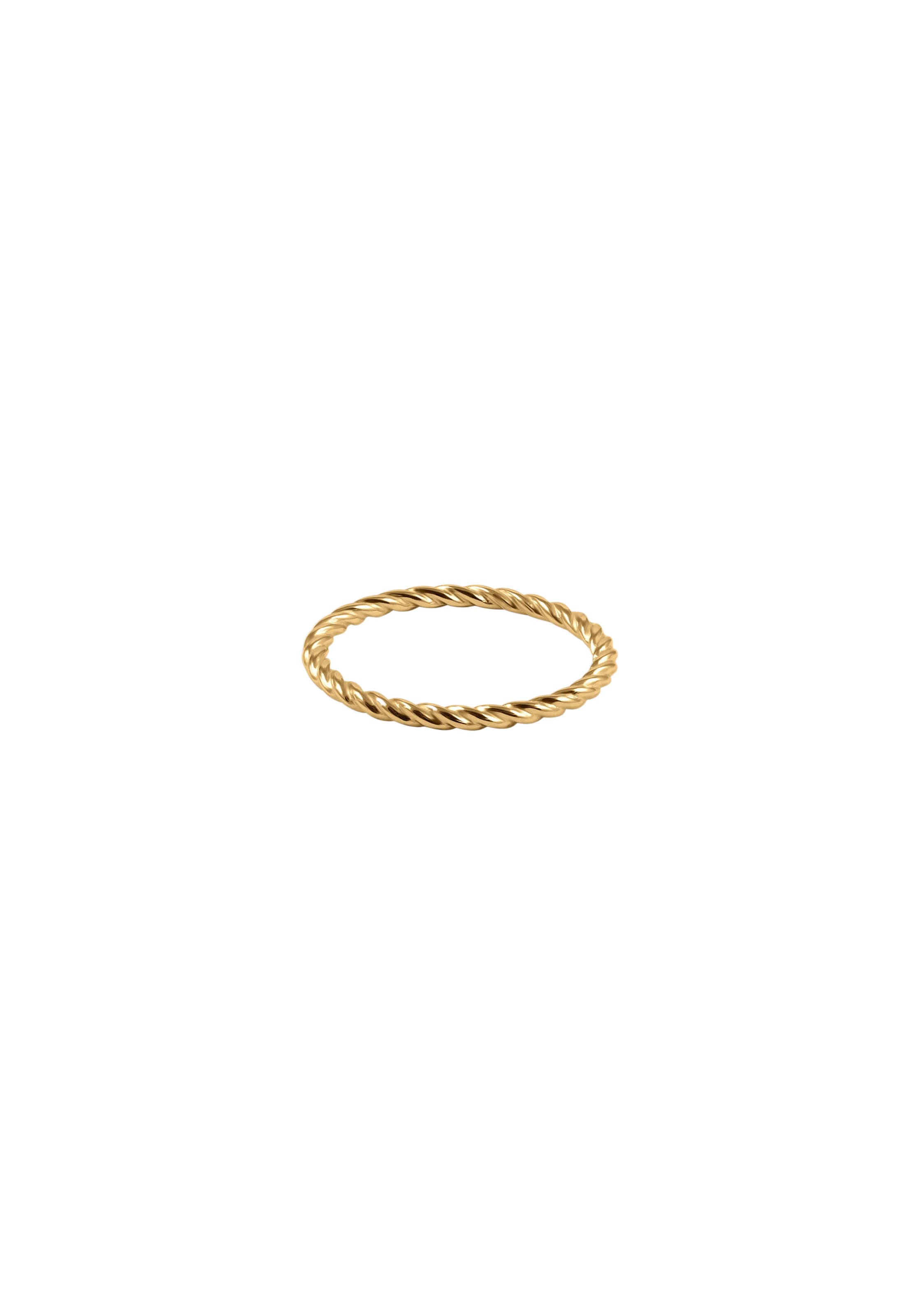 Stilnest Ring in Gold: front