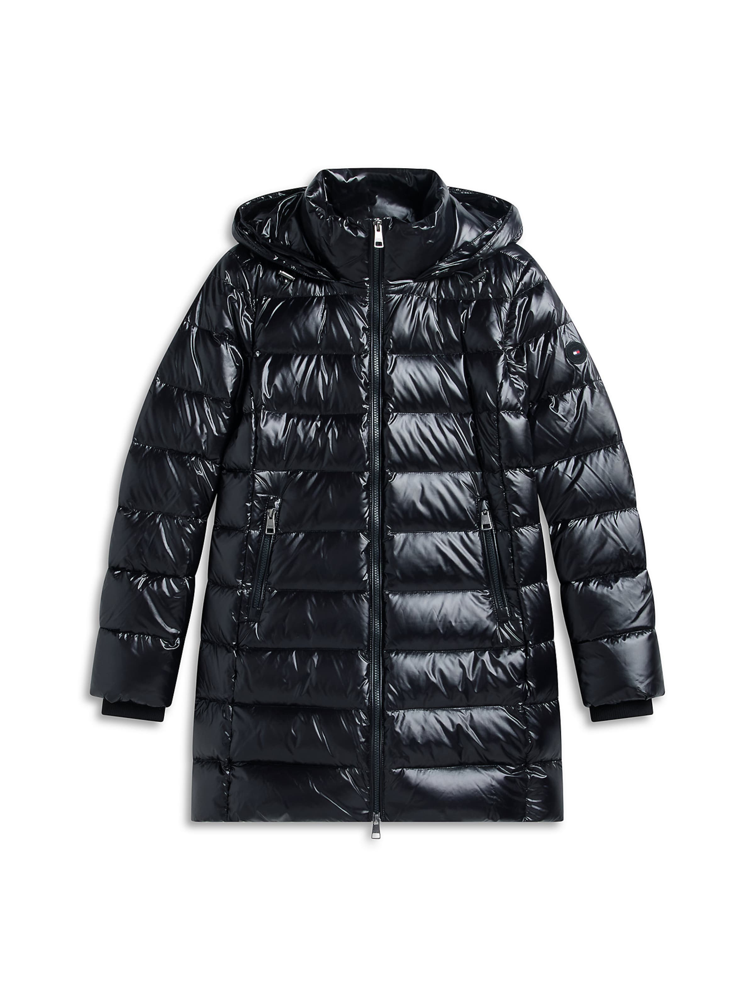 TOMMY HILFIGER Zimný kabát - Čierna