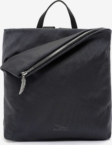 Waipuna Backpack ' Kanalana ' in Black: front