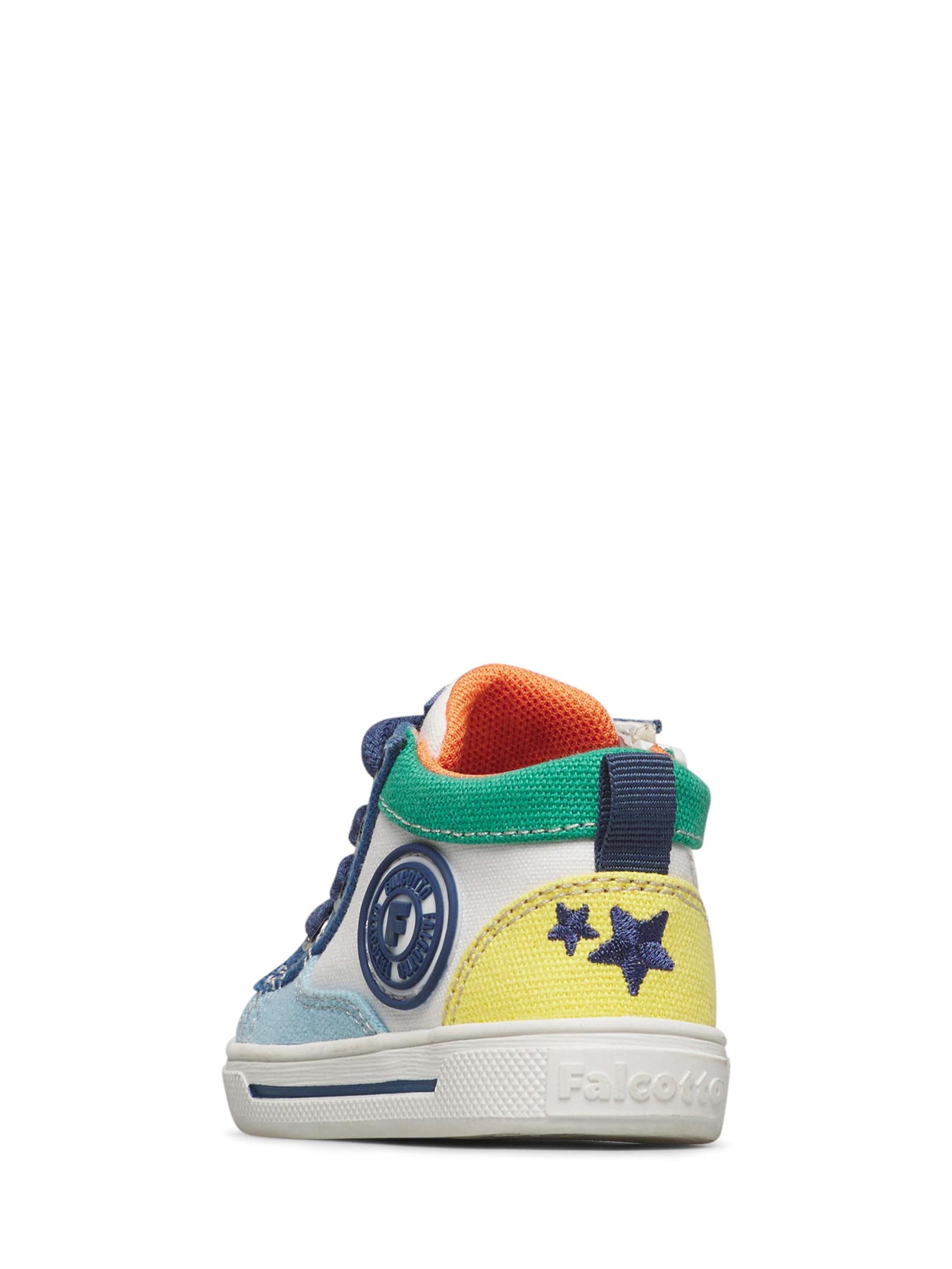 Baskets 'SHIN ZIP.' Falcotto en bleu