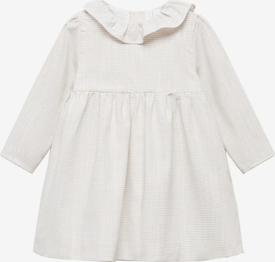 MANGO KIDS Robe 'Mery' en gris clair / blanc, Vue avec produit