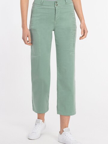 Recover Pants Regular Pants in Green: front