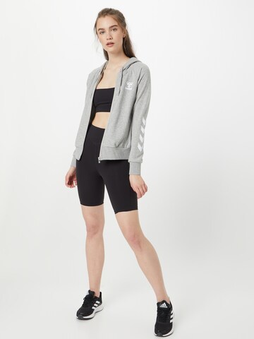 Hummel Sports sweat jacket 'Noni' in Grey