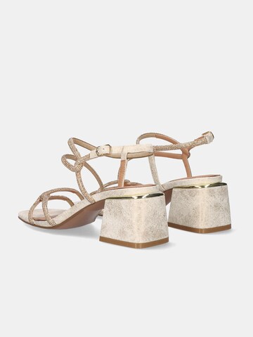 EXE Sandalen met riem 'CARMEN-777' in Goud