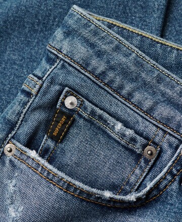 Coupe slim Jean Superdry en bleu