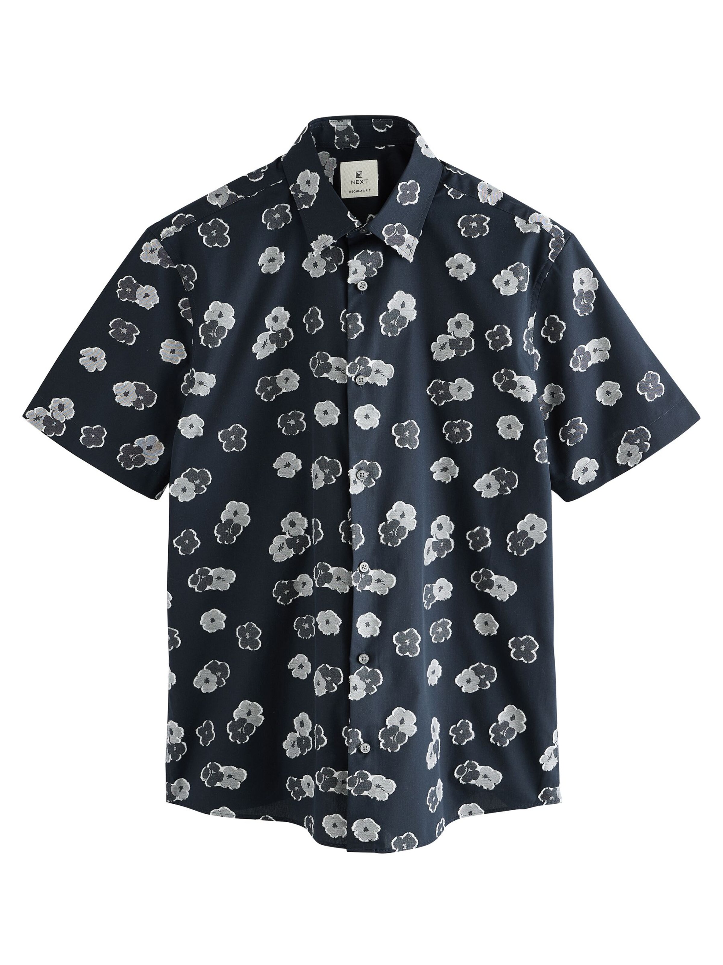 Next Regular fit Πουκάμισο σε μπλε: μπροστά