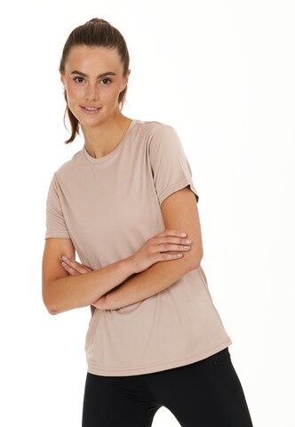 ENDURANCE Performance Shirt 'Keily' in Brown: front