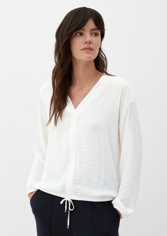 s.Oliver Bluse in Beige: Vorderseite