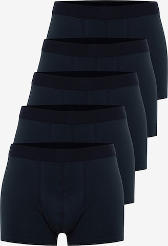 Boxers Trendyol en bleu : devant