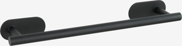 Wenko Badetuchstange in Schwarz: Vorderseite