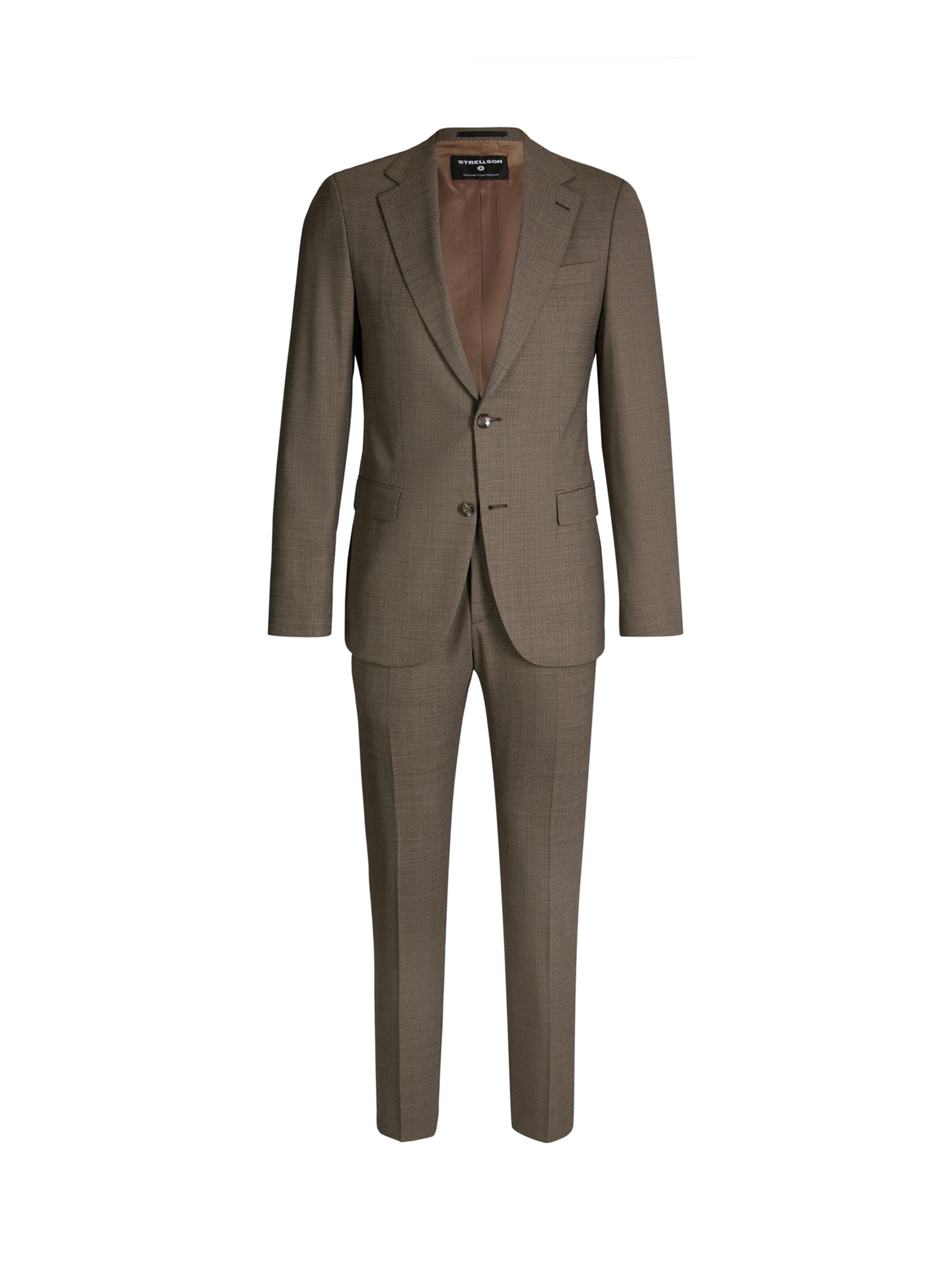 STRELLSON Slim fit Suit ' Alzer-Maury ' in Brown: front