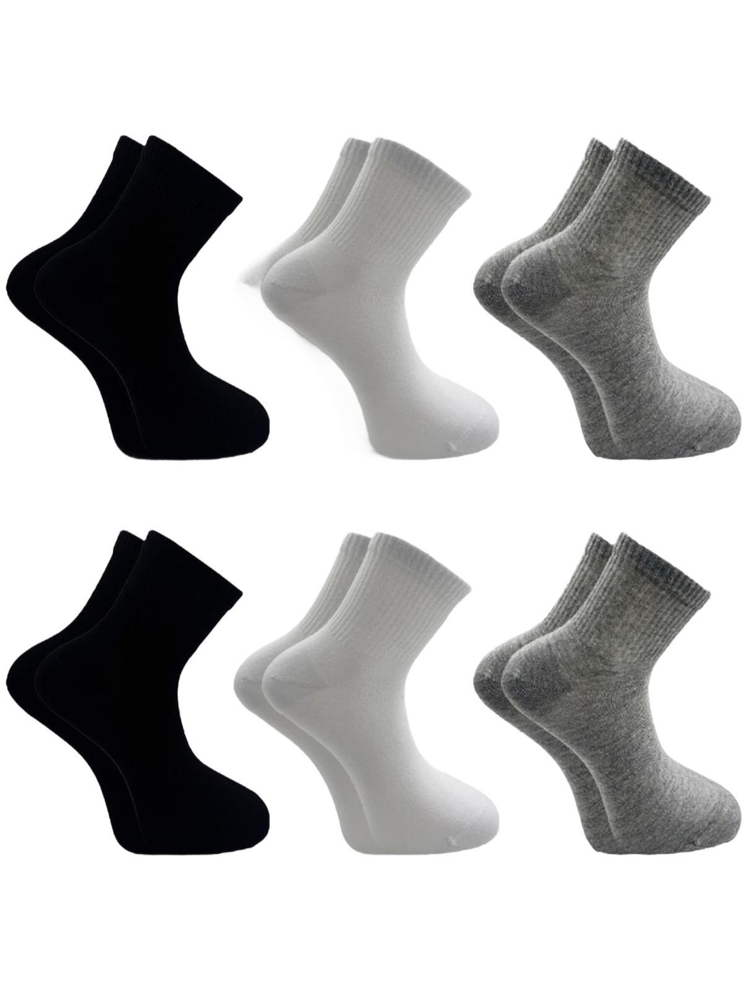 Calzino 'Quarter Sportsocken' di El Sueno in colori misti: frontale