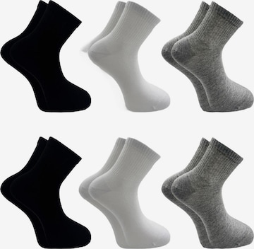 El Sueno Sokken 'Quarter Sportsocken' in Gemengde kleuren: voorkant