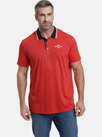 T-Shirt ' Earl Nial ' Charles Colby en rouge : devant