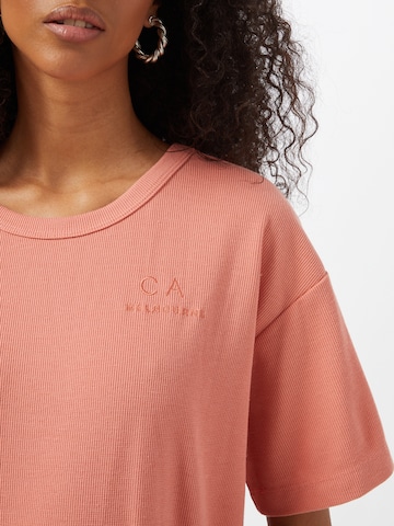 CASA AMUK T-Shirt 'Waffle' in Orange