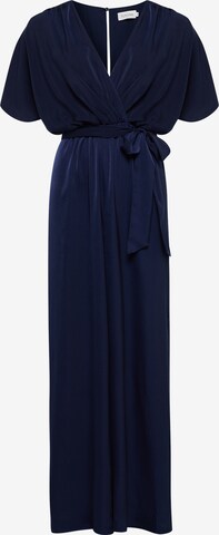 Tussah Klänning 'SELINE' i blå: framsida