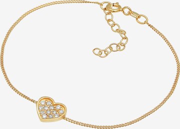 ELLI Armband Herz in Gold