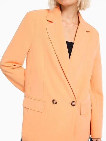 Bershka Blazer in Orange