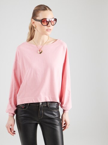 T-shirt 'KELANE_P2' DRYKORN en rose : devant
