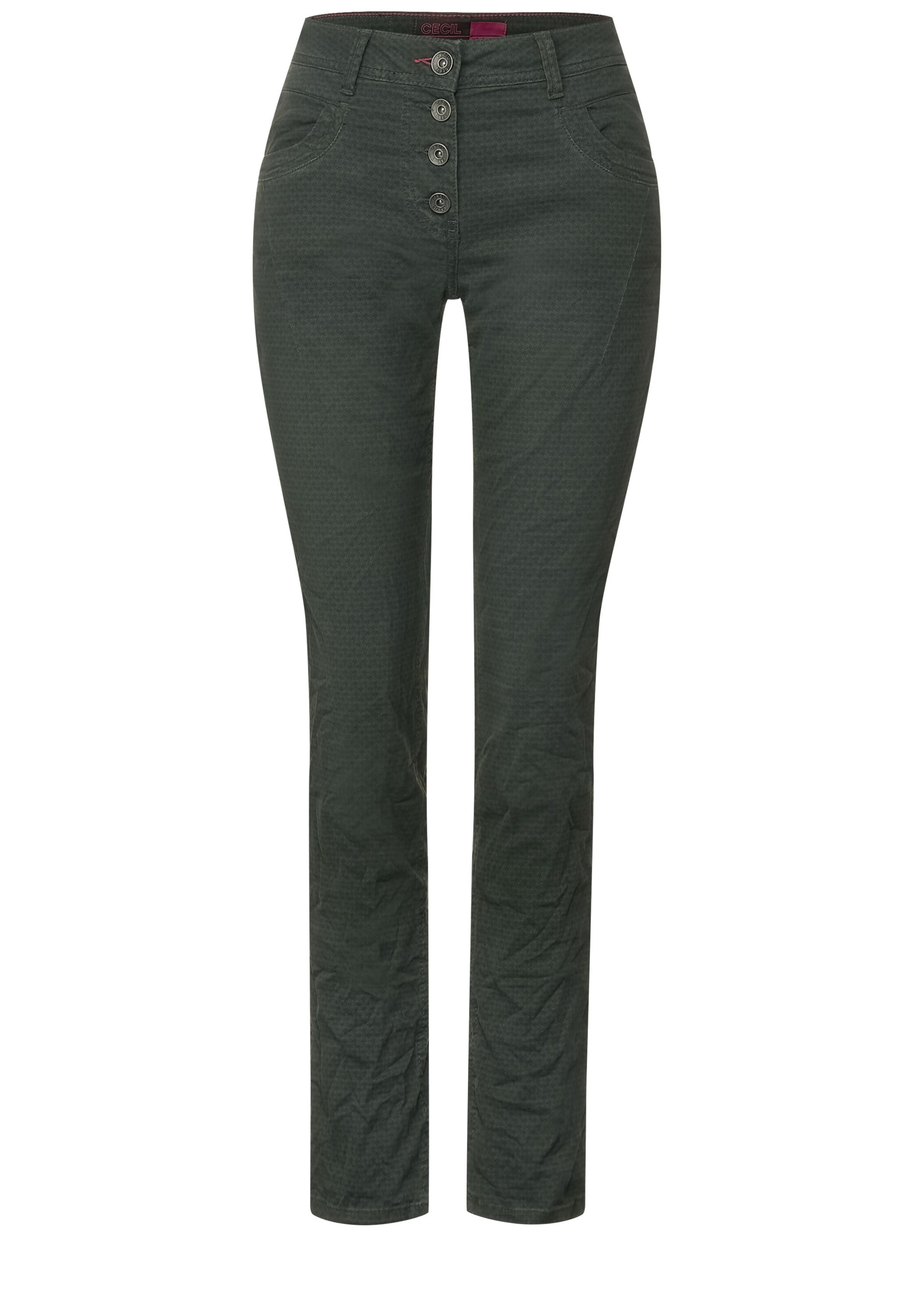 CECIL Regular Hose in Grün: Vorderseite