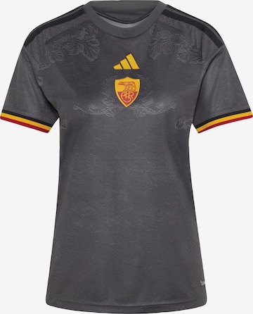 ADIDAS PERFORMANCETehnička sportska majica 'AS Rom 26/27' - siva boja: prednji dio