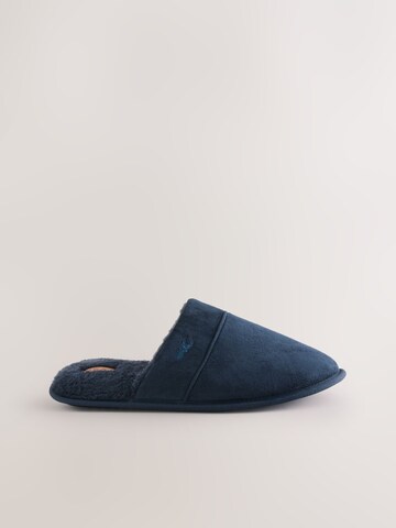 Pantoufle Next en bleu