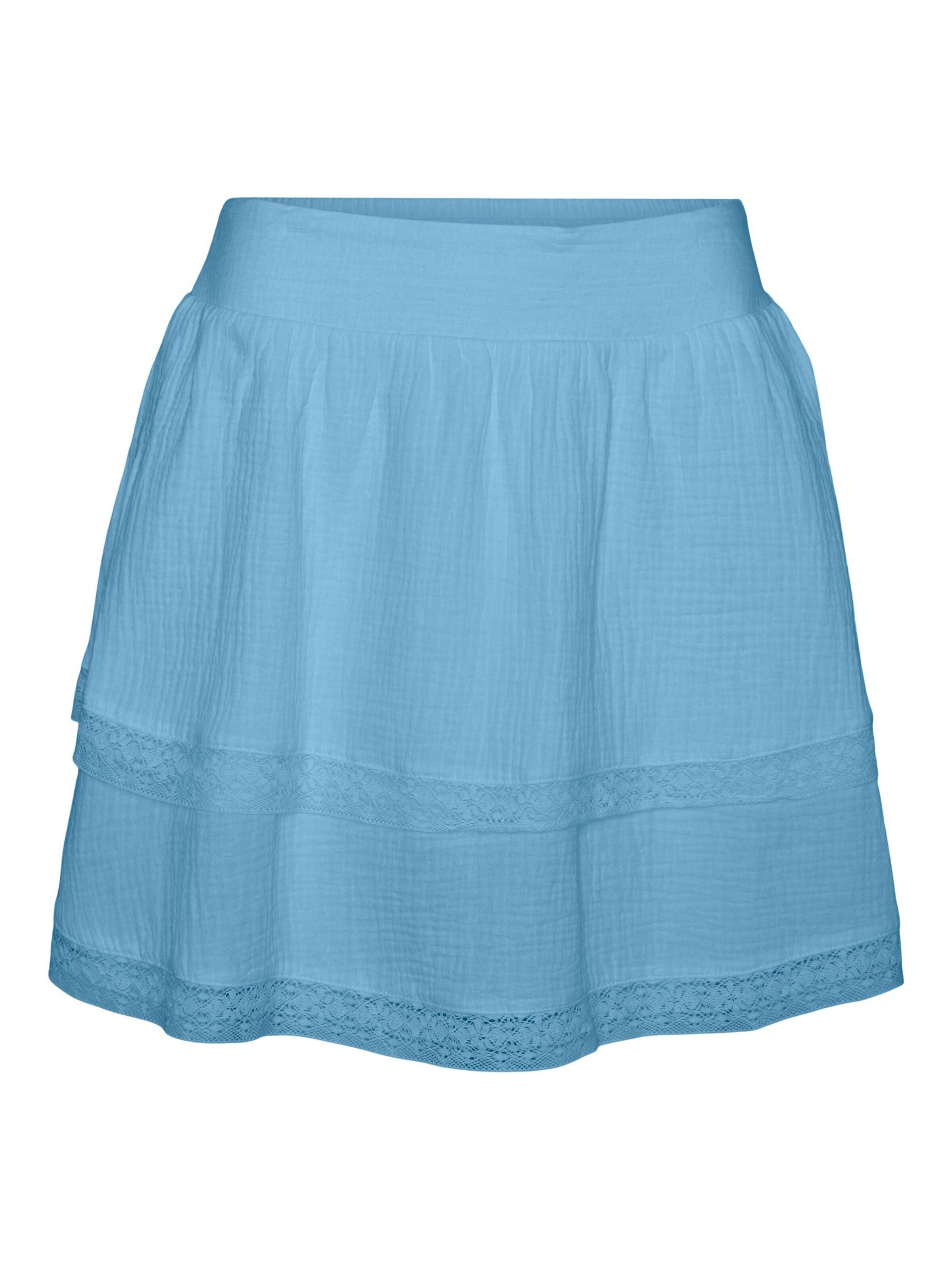 VERO MODA Nederdel 'NATALI' i blå: forside
