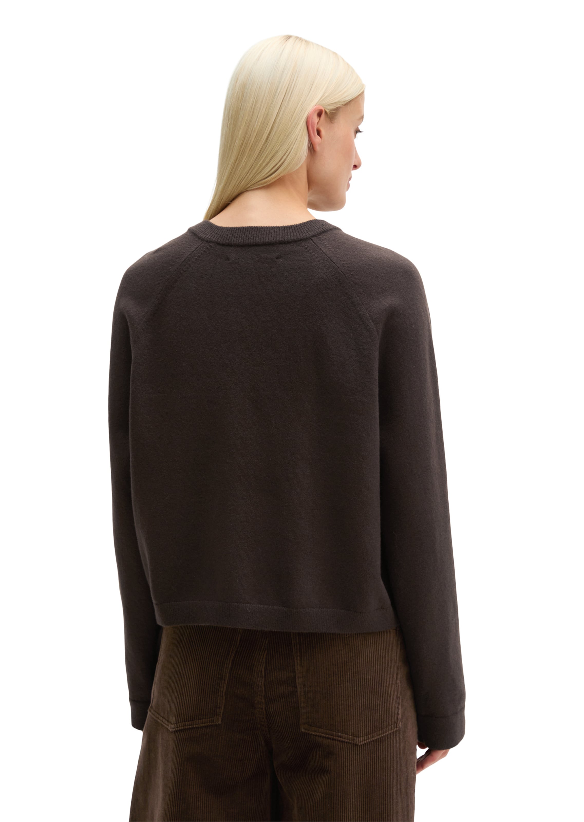 Marc O'Polo Gebreid vest in Bruin