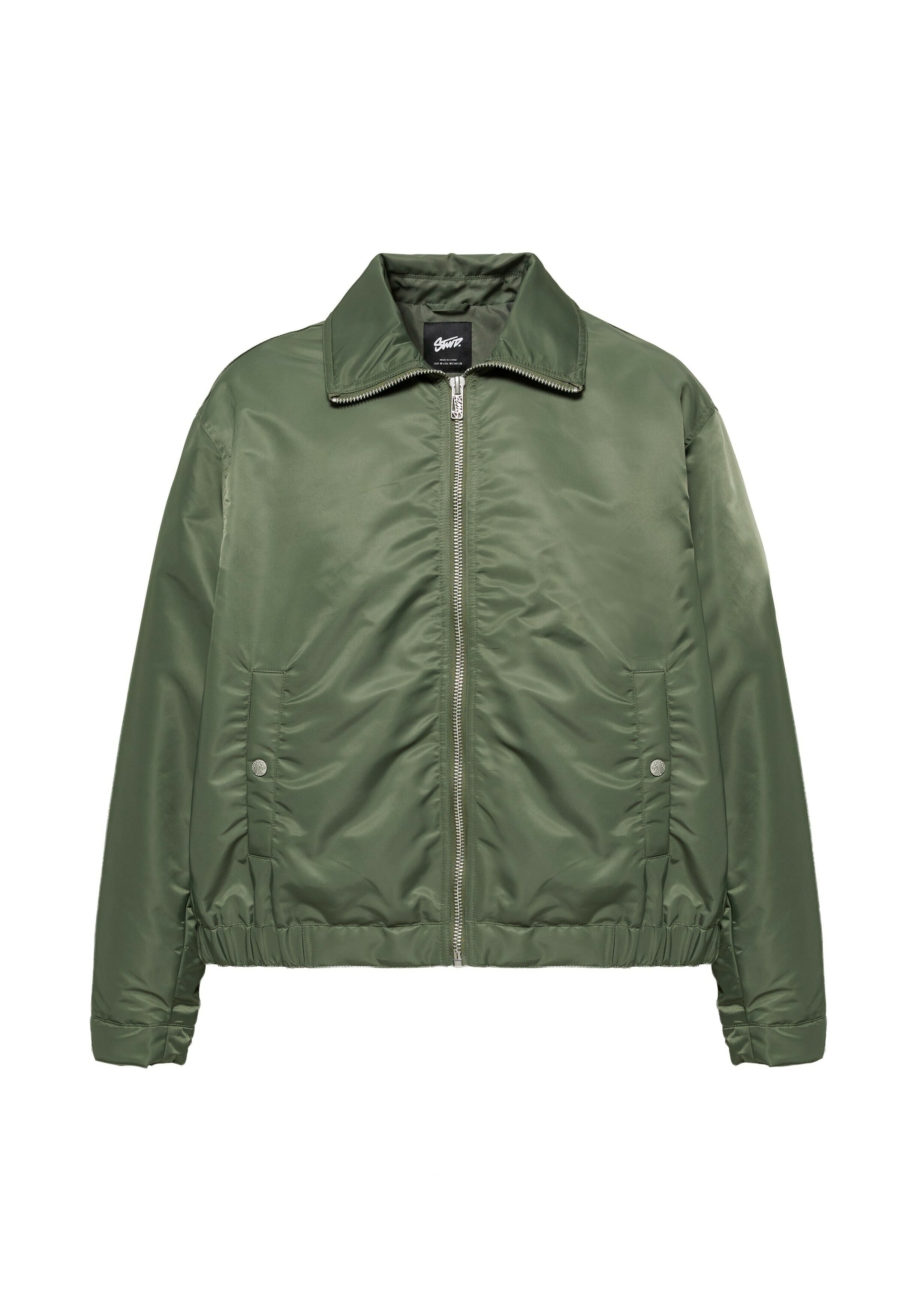 Pull&Bear Jacke 'TOKYO' in XS in oliv, Produktansicht
