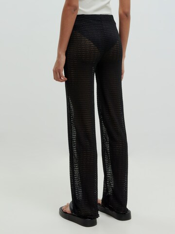 EDITED Flared Broek 'Aurora' in Zwart
