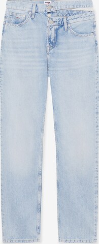 Tommy Jeans Regular Jeans 'JULIE STRAIGHT' in Blauw: voorkant