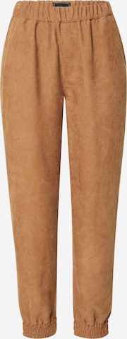 Iriedaily Tapered Trousers 'Civic' in Brown: front