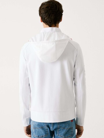 Red Bull Racing x Pepe Jeans Sweat jacket 'Red Bull Racing x Pepe Jeans' in White